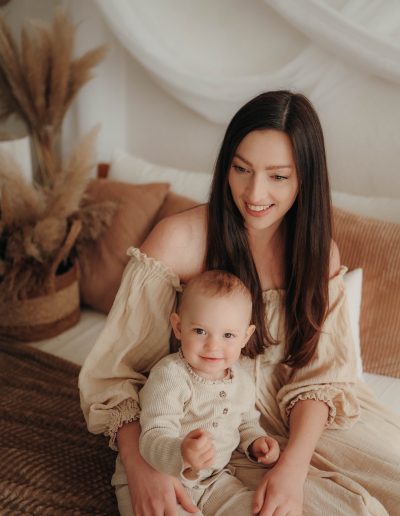 Mama und Tochter